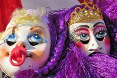 03-14 - Frau Fasnacht mit Tochter 